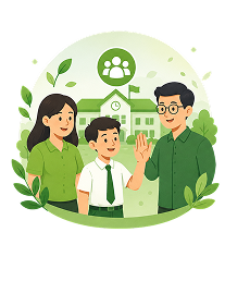 Keterlibatan Warga Sekolah